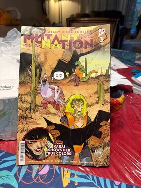 Teenage Mutant Ninja Turtles: Mutant Nation #3 published by IDW Publishing in 20